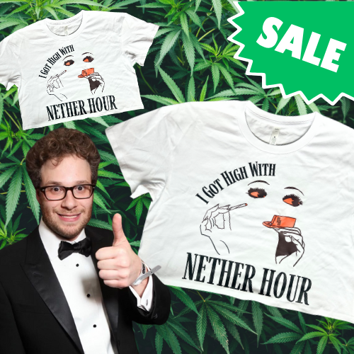 I Got High With Nether Hour - Boxy Crop Top