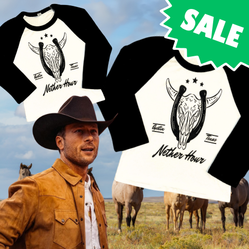 Lucky Western Ringer Baby Tee