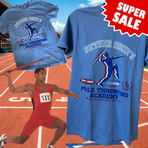 Olympic Pole Thrower Tee
