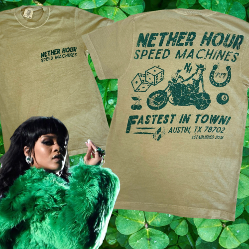 NH Speed Racers - Tan & Green
